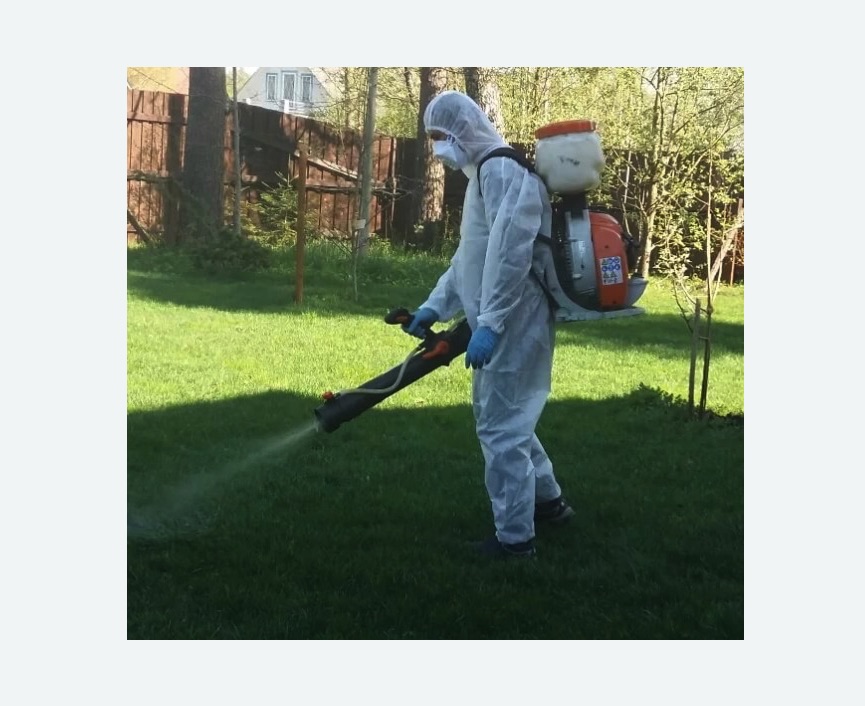 Обработка территории от клещей в Оржицы